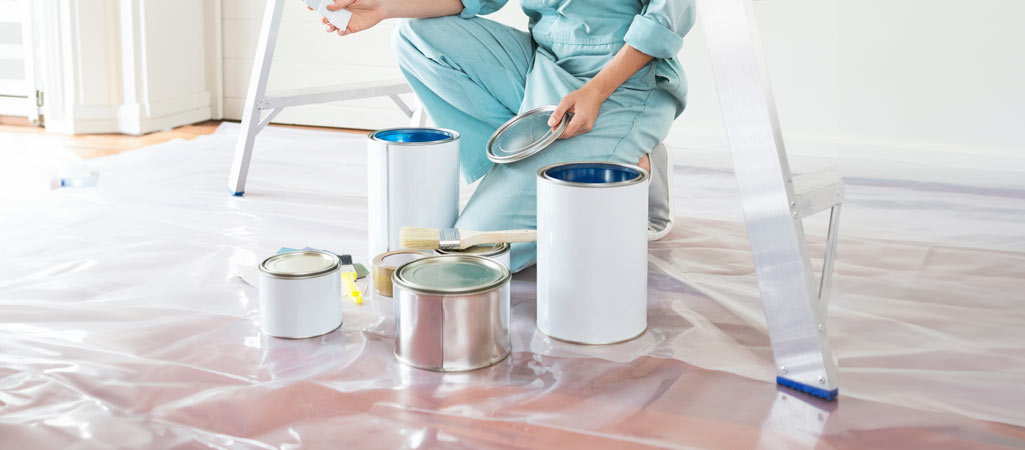 Travaux de peinture intérieure